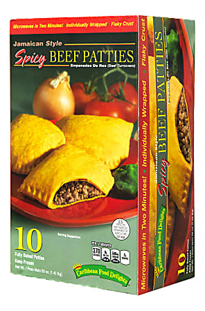 Al Safa Jamaican Beef Patties 21.1 Oz - Holy Land Grocery