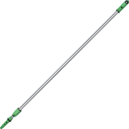 Unger OptiLoc 2-Section Extension Pole, 13-1/8&#x27;, Green/Silver