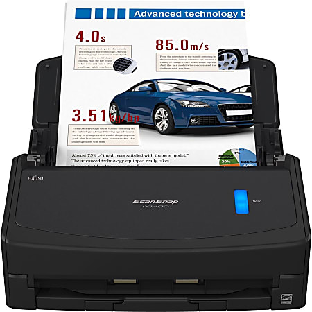 Fujitsu ScanSnap iX1400 Scanner Black 40 ppm Mono 40 ppm Fujitsu ScanSnap iX1400 Scanner Black 40 ppm Mono 40 ppm