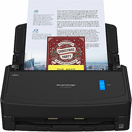 Fujitsu ScanSnap iX1400 Scanner Black 40 ppm Mono 40 ppm