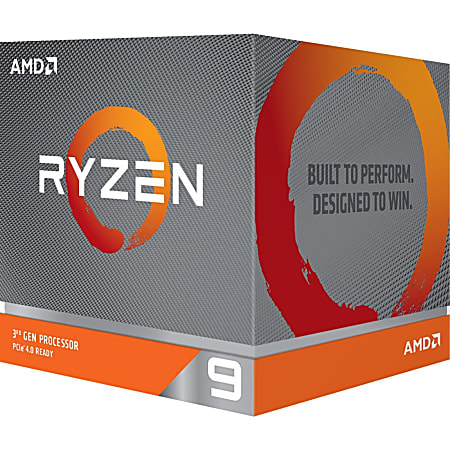 AMD Ryzen 9 3900X Dodeca-core (12 Core) 3.80 GHz Processor - Retail Pack - 64 MB L3 Cache - 6 MB L2 Cache - 64-bit Processing - 4.60 GHz Overclocking Speed - 7 nm - Socket AM4 - 105 W - 24 Threads - 3 Year Warranty