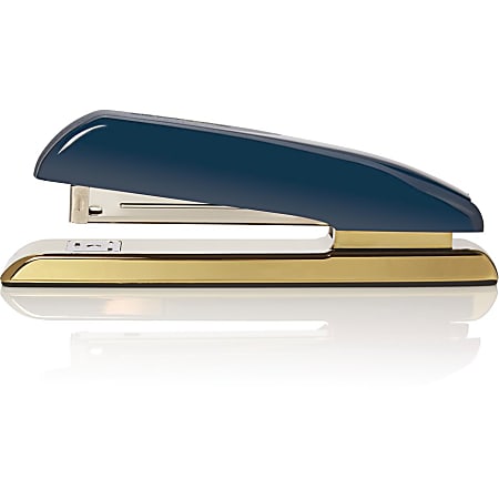 Swingline Durable Desk Stapler NavyGold Office Depot