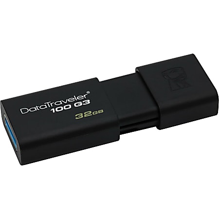 New Kingston DataTraveler DT100 G3 32GB 32G USB 3.0 Flash Drive 