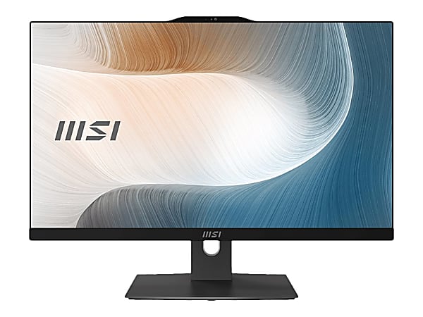 MSI Modern AM242TP 11M Modern AM242TP 11M-483 All-in-One Computer - Intel Core i5 - 8 GB RAM - 256 GB SSD - 23.8" Full HD 1920 x 1080 Touchscreen Display - Desktop - Black - Intel Chip - Windows 10 Home