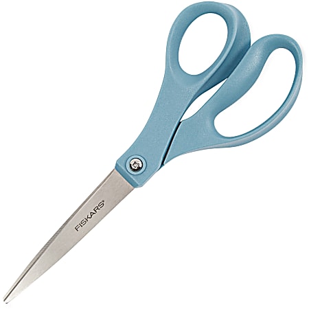 CANARY Japanese Office Scissors 6.8, Sharp Japanese Stainless Steel Blade,  Desk Scissors for Paper Cutting, Blue