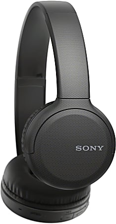 Sony® Bluetooth® Wireless On-Ear Headphones With Microphone, Black, WHCH510/B