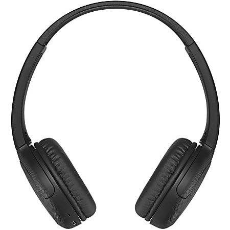 Sony Bluetooth Wireless On Ear Headphones With Microphone Black