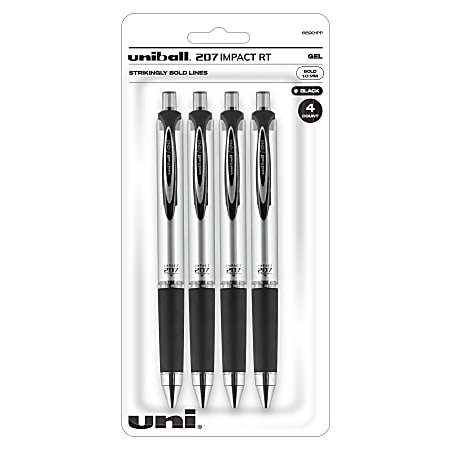 Uni-Ball Signo Gel Impact Pen White Broad 1.0 mm