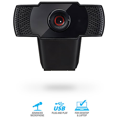 iLive IWC180 Webcam 30 fps USB 2.0 Microphone Computer Notebook