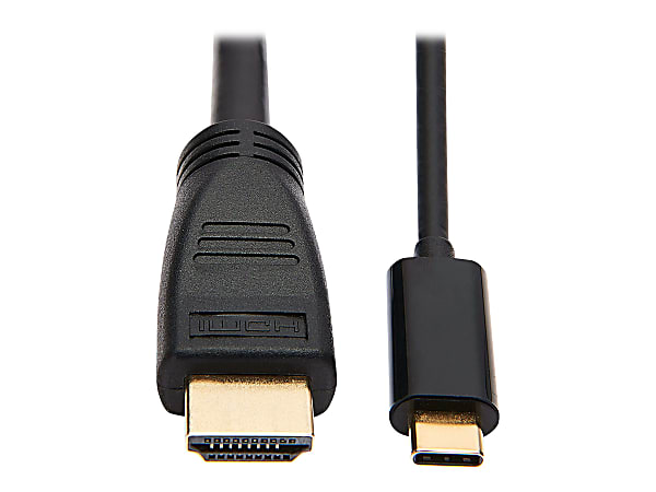Tripp Lite USB C to HDMI Adapter Cable USB 3.1 4K@60Hz M/M USB-C Black 15ft