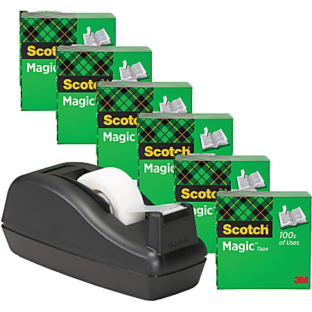 12 X Scotch Magic Tape 3/4 X 1000" Refill Desktop Dispensers Home Office School 