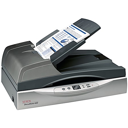 Xerox DocuMate 632 Sheetfed Scanner with Kofax VRS Pro