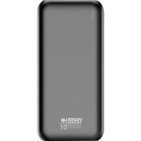 Urban Factory JUICEE MAX 10,000mAh Portable Power Pack, Black, UPB10UF