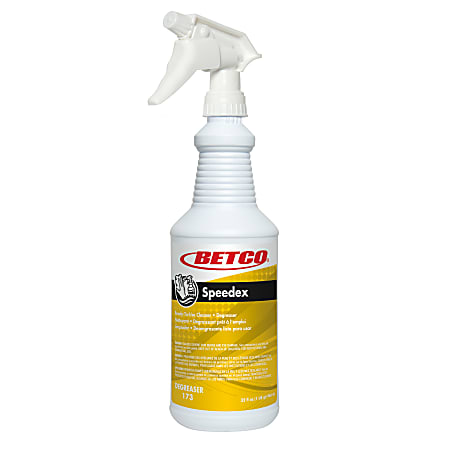 Betco® Speedex RTU Degreaser, Mint Scent, 37.41 Oz Bottle, Case Of 12