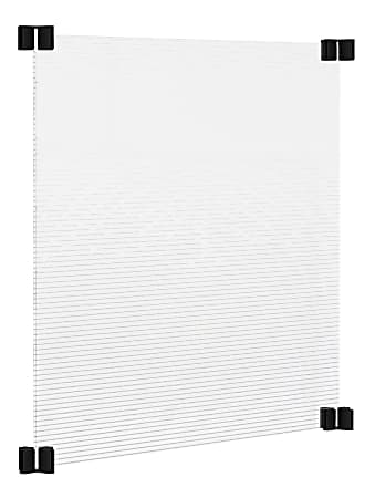 Rosseto Serving Solutions Avant Guarde 360° Safety Shield, 20" x 18", Semi-Clear