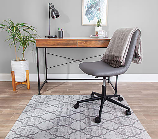 Gray chair mat hot sale