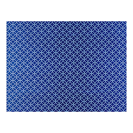Realspace™ Designer Chair Mat, 36"W x 48"D, Blue