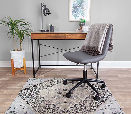 Realspace Designer Chair Mat 36 W x 48 D Multicolor Office Depot