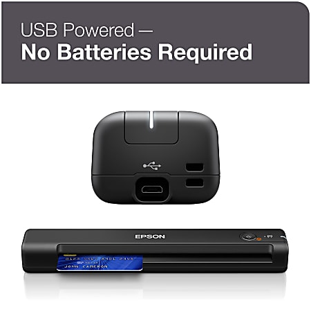 Epson WorkForce ES 50 Portable Color Document Scanner - Office Depot