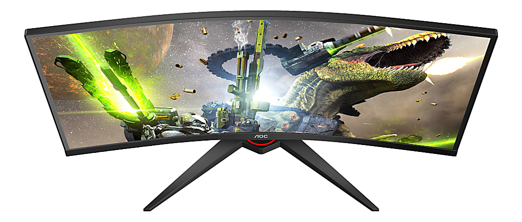 【超歓迎】 Ultra 29 CQ29G2E AOC Wide FreeSync Monitor Gaming Curved LCD ディスプレイ・モニター本体