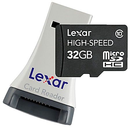 Lexar™ microSDHC™ High Speed Memory Card, 32GB