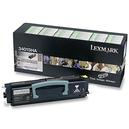 Lexmark™ 34015HA Black High Yield Return Program Toner Cartridge