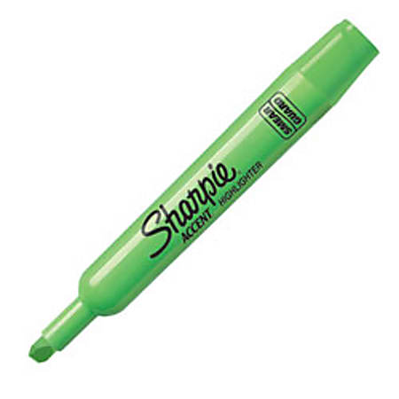 Sharpie® Accent® Highlighter, Fluorescent Green