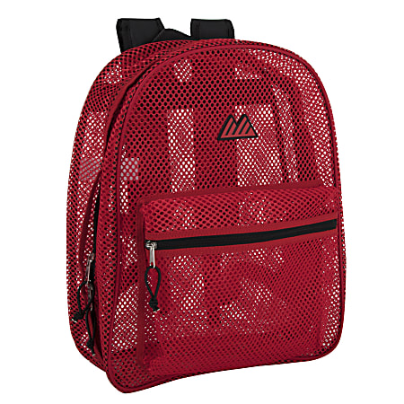 Trailmaker Mesh Backpacks, Assorted Colors (Black, Blue, Red, Gray ...