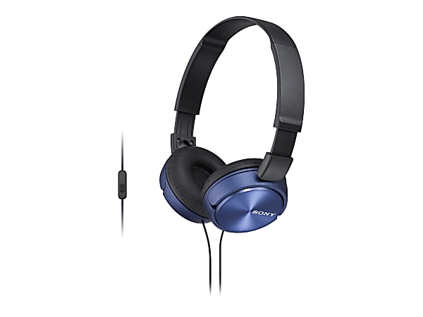 Sony ZX Series Headband Stereo Headset Blue MDRZX310APL
