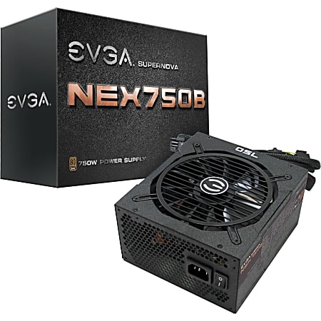 EVGA SuperNOVA B1 750W 80Plus Bronze Power Supply Unit (110-B1-0750-VR)