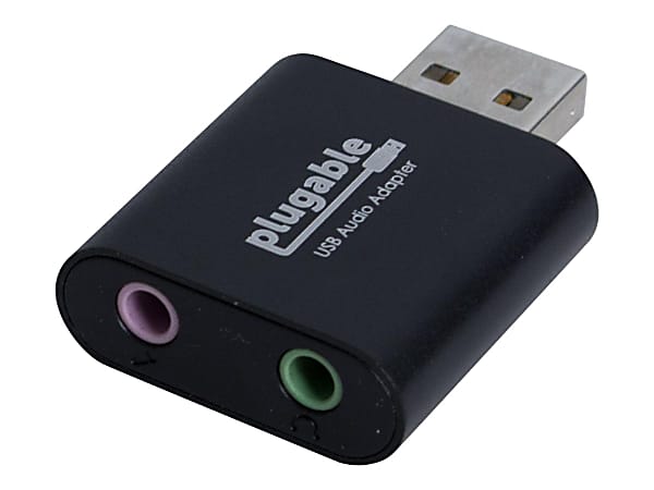 Plugable USB-AUDIO - Sound card - stereo - USB - SSS1629 - for Plugable TBT3-UDZ