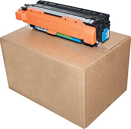 M&A Global Remanufactured Cyan Toner Cartridge Replacement For HP 504A, CE251A, CE251A-CMA