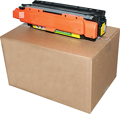 M&A Global Remanufactured Yellow Toner Cartridge Replacement For HP 504A, CE252A, CE252A CMA