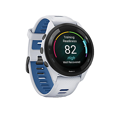 Garmin Forerunner 265 Running Smartwatch WhitestoneTidal