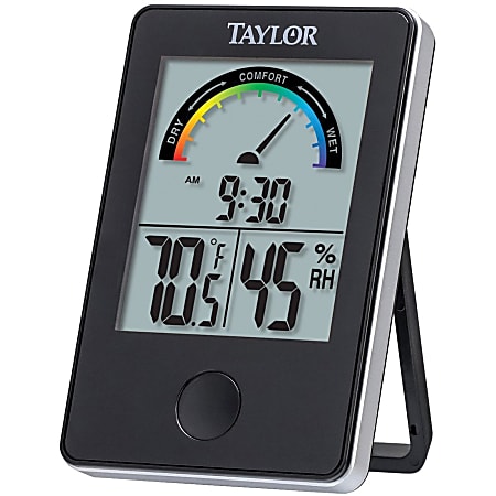 Taylor 1732 Indoor Digital Comfort Level Station with Hydrometer
