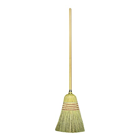 S.M. Arnold Small Brooms, 30", Tan, Pack Of 3
