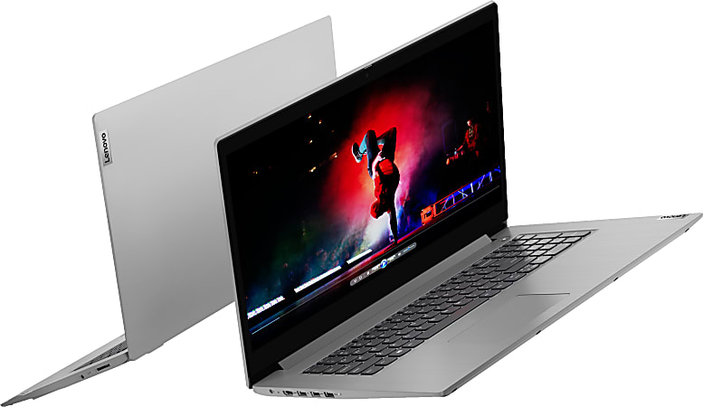 Lenovo/7th i3/Win11/Office2021/SSD+HDD㊲ Lenovo IdeaPad 3 Laptop 17.3 Screen Intel Core i3 8GB Memory 1TB