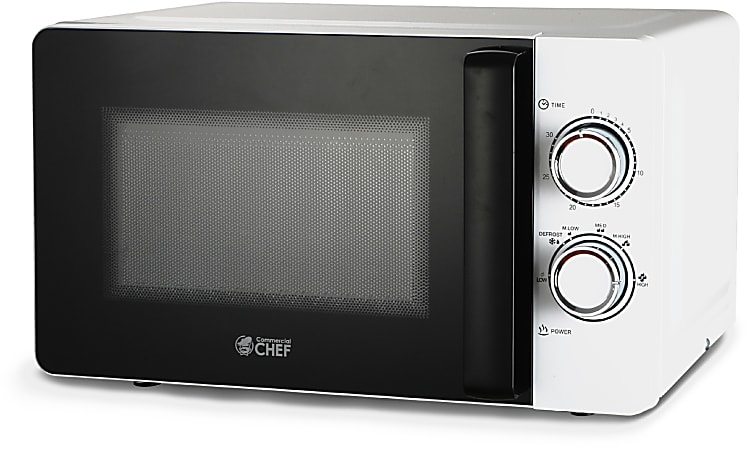 Commercial Chef 0.7 Cu. Ft. Small Countertop Microwave