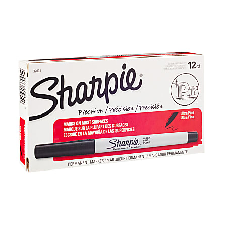 Sharpie® Permanent Ultra-Fine Point Marker, Black