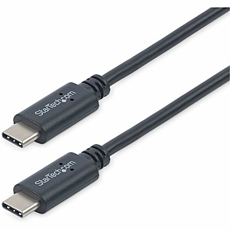 StarTech.com 1m 3ft USB C Cable - M/M - USB 2.0 - USB-IF Certified - USB-C Charging Cable - USB 2.0 Type C Cable - USB2CC1M