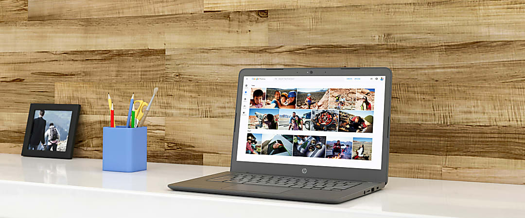 HP Chromebook 14 ca040nr Laptop 14 Screen Intel Celeron 4GB Memory