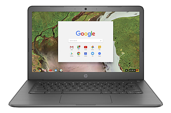 HP Chromebook 14-ca040nr Laptop, 14" Screen, Intel® Celeron®, 4GB Memory, 32GB eMMC, Google™ Chrome OS