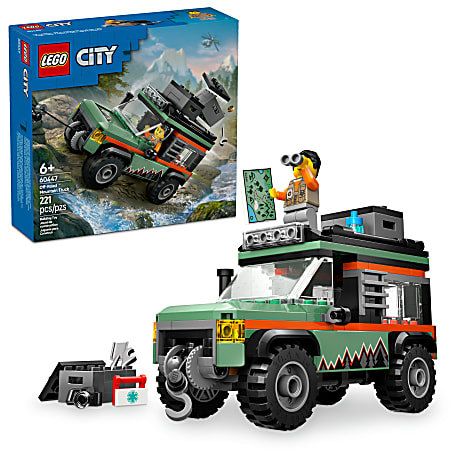 LEGO Buildable Toy, Off-Road 4x4 Mountain Truck