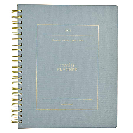 2026 Russell &amp; Hazel Weekly Planner, 9&rdquo; x 11&rdquo;, Dew, January To December, 105860