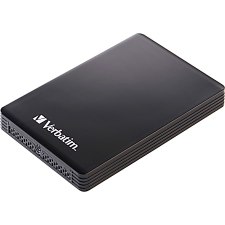 Verbatim 128GB Vx460 External SSD, USB 3.1 Gen 1 - Black - Notebook Device Supported - USB 3.1 (Gen 1) - 2 Year Warranty - 1