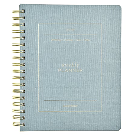 2026 Russell & Hazel Weekly Planner, 8” x 9-1/2”, Dew, January To December, 105862