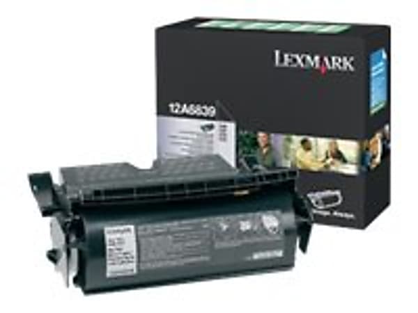 Lexmark™ 12A6839 Black High Yield Return Program Toner Cartridge