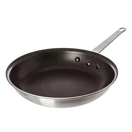 Update International Aluminum Frying Pan, Quantum2 Coating, 12", Silver