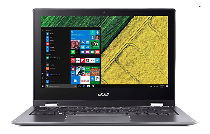 Acer® Spin 1 Refurbished 2-In-1 Laptop, 11.6" Touch Screen, Intel® Pentium®, 4GB Memory, 64GB Flash Storage, Windows® 10 S