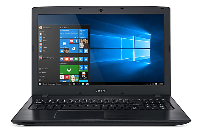 Acer® Aspire® E Refurbished Laptop, 15.6" Screen, Intel® Core™ i3, 6GB Memory, 1TB Hard Drive, Windows® 10 Home